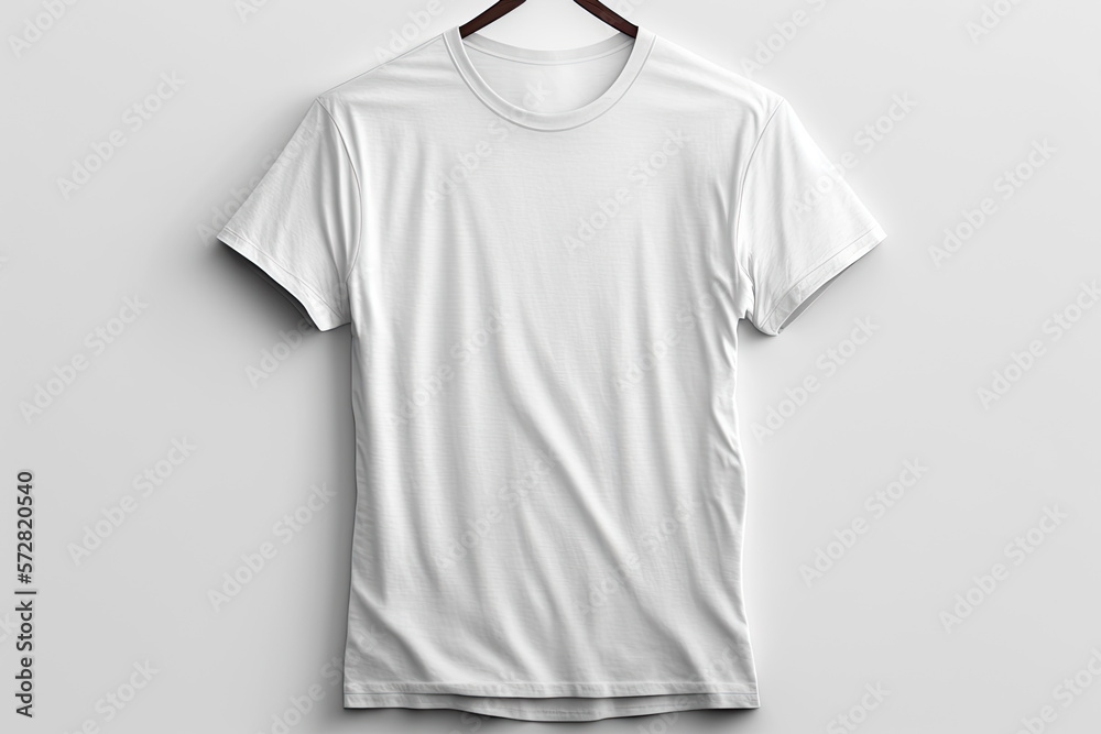 blank mock up t-shirt with white background, Made by AI,Artificial intelligence blank mock up t-shirt with white background, Made by AI,Artificial intelligence