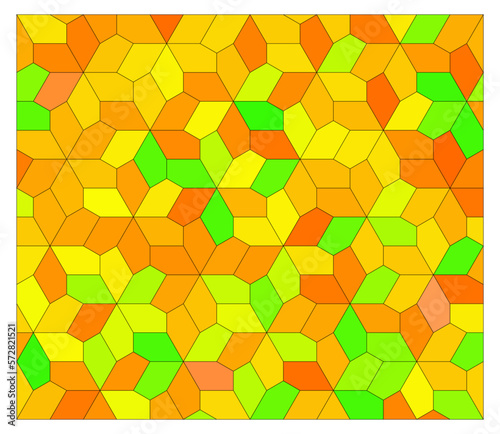 Pentagonal tiling