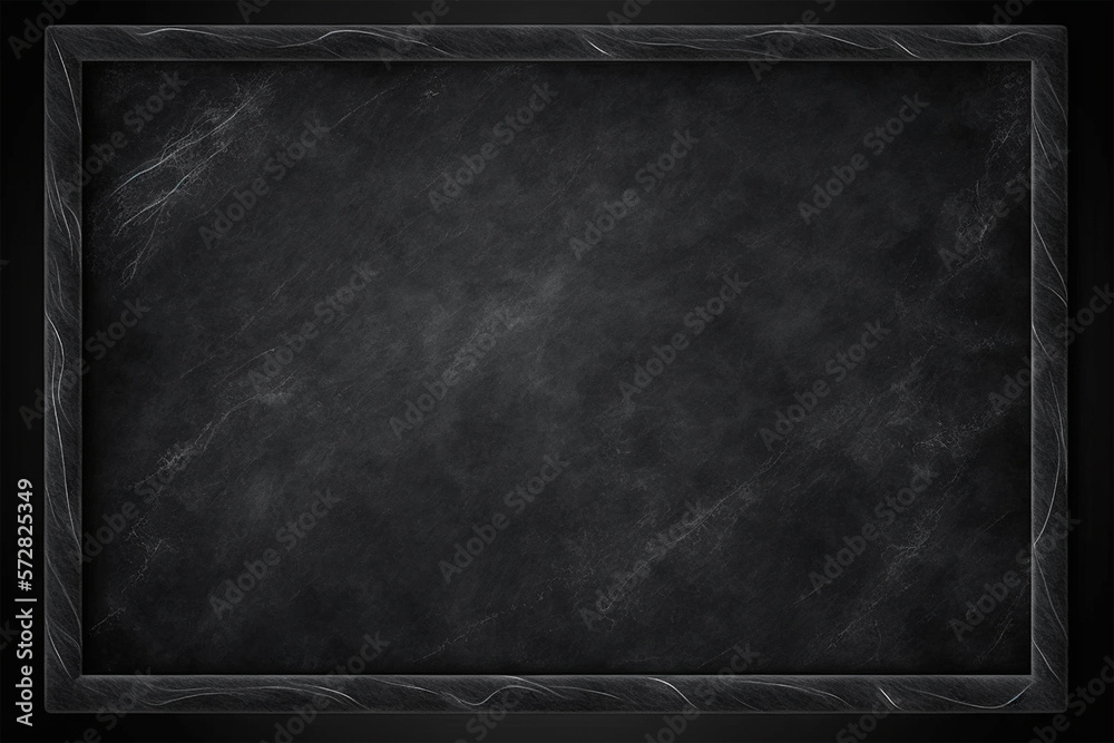 Black Chalkboard Background With Marbled Texture Black Chalkboard Background With Marbled Texture