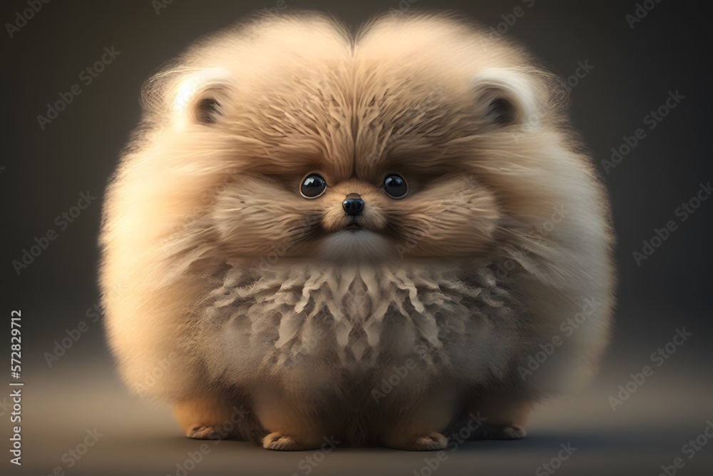 furry animal created using AI Generative Technology furry animal created using AI Generative Technology