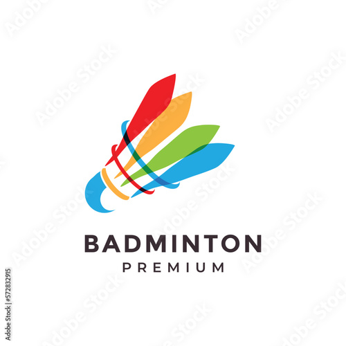 badminton shuttle logo championship tournament professional player cup