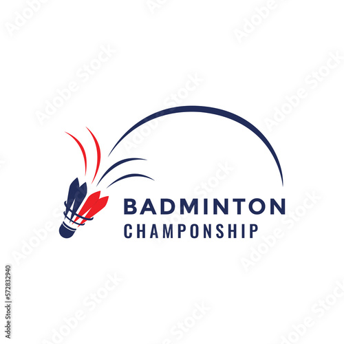 badminton shuttle logo championship tournament professional player cup