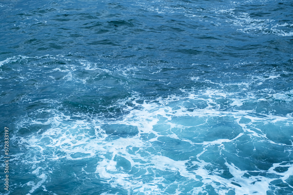 Ocean surface. Abstract water background. Wave pattern.