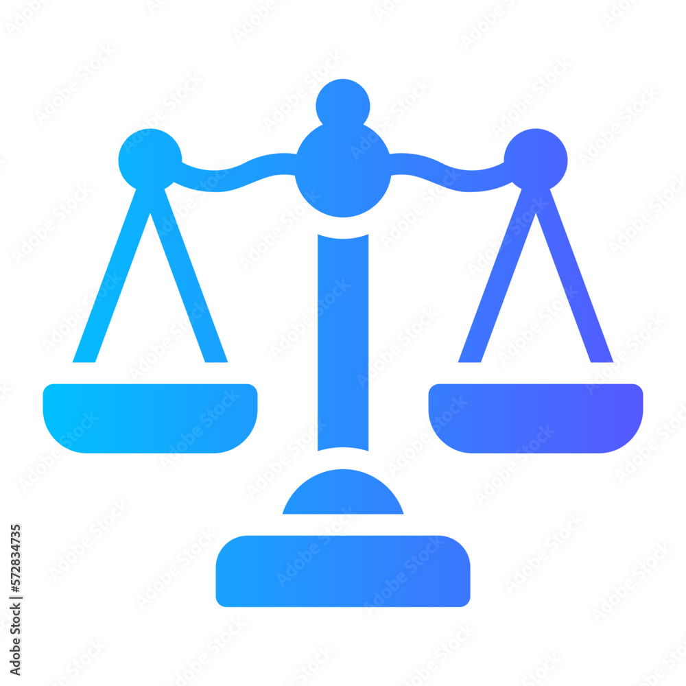 balance gradient icon balance gradient icon