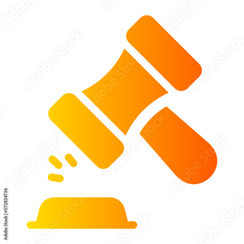 auction gradient icon