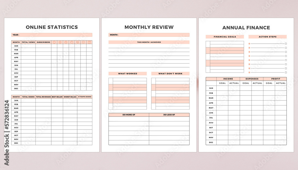Minimalist planner pages templates. Printable Life & Business Planner Set. Life and business planner. Printable Page Online Statistics, Monthly Review, Annual Finance. Minimalist planner pages templates. Printable Life & Business Planner Set. Life and business planner. Printable Page Online Statistics, Monthly Review, Annual Finance.