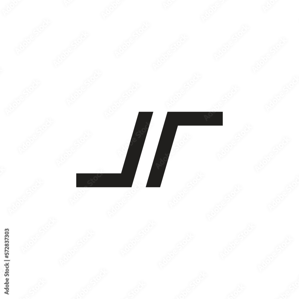 vector letter j and r business logo icon. vector letter j and r business logo icon.