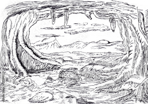 Cave Ilustration