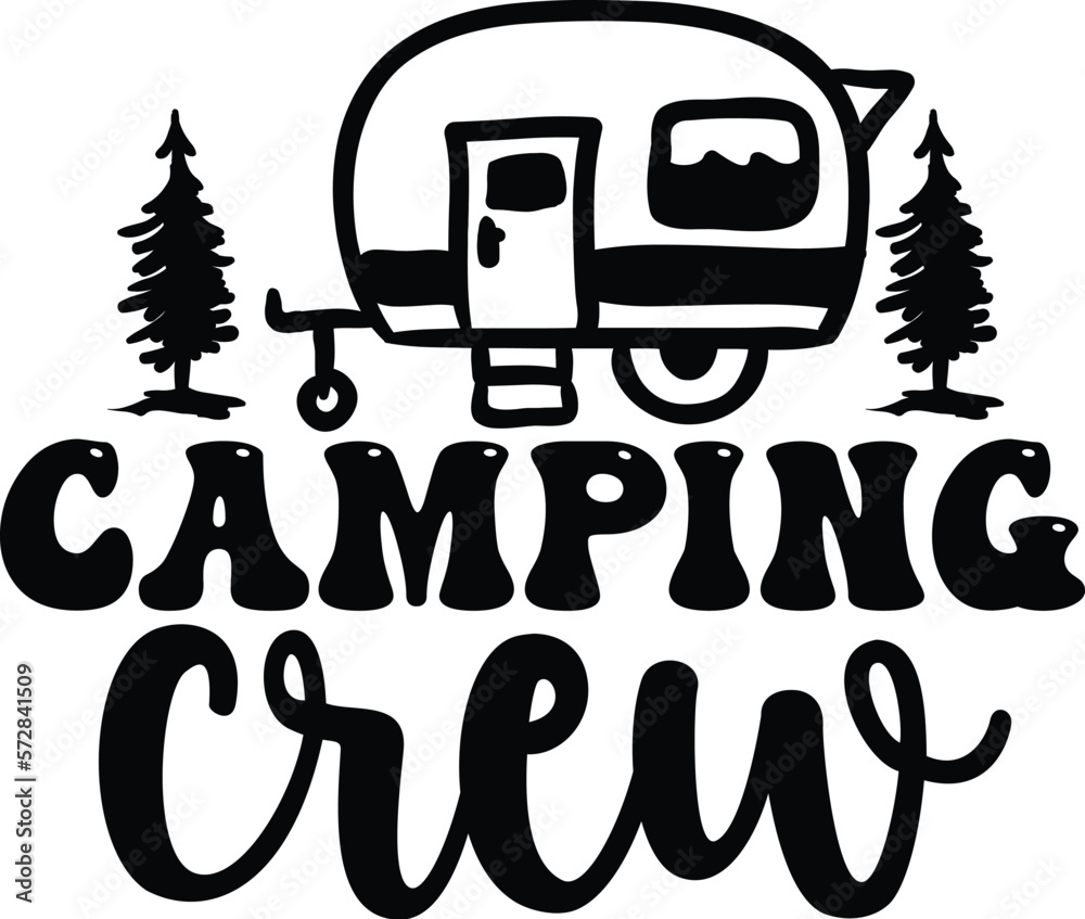 Happy Camper Svg, Camping Quotes Svg, Camp Life Svg, Camping Sign Svg ...