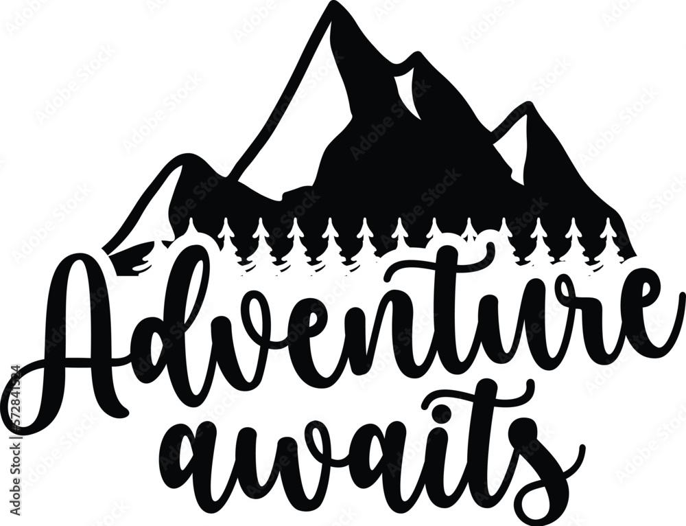 Happy Camper Svg, Camping Quotes Svg, Camp Life Svg, Camping Sign Svg