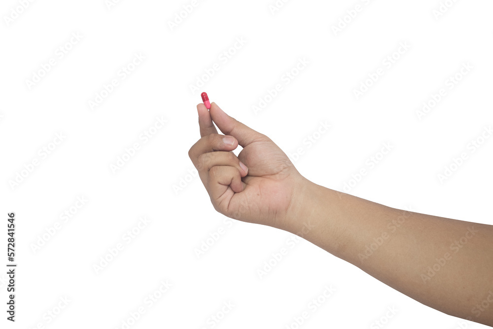 selective focus to hand of an asian man holding medicine capsules, medical and healthcare concept, soft focus selective focus to hand of an asian man holding medicine capsules, medical and healthcare concept, soft focus