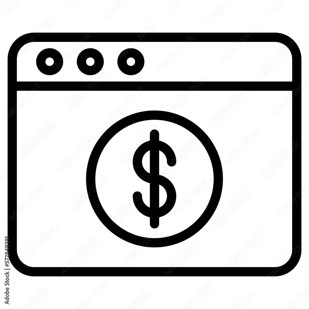 pay per click icon pay per click icon