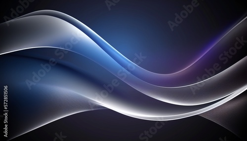 Abstract future style curved light background.