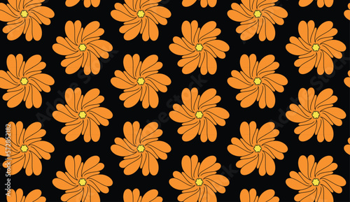 Geometric ethnic pattern seamless flower color. seamless pattern. Design for fabric,curtain,background,carpet,wallpaper,clothing,wrapping,Batik,mandalas,fabric,Vector illustration. pattern style.