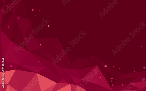 グラデーションのポリゴン背景