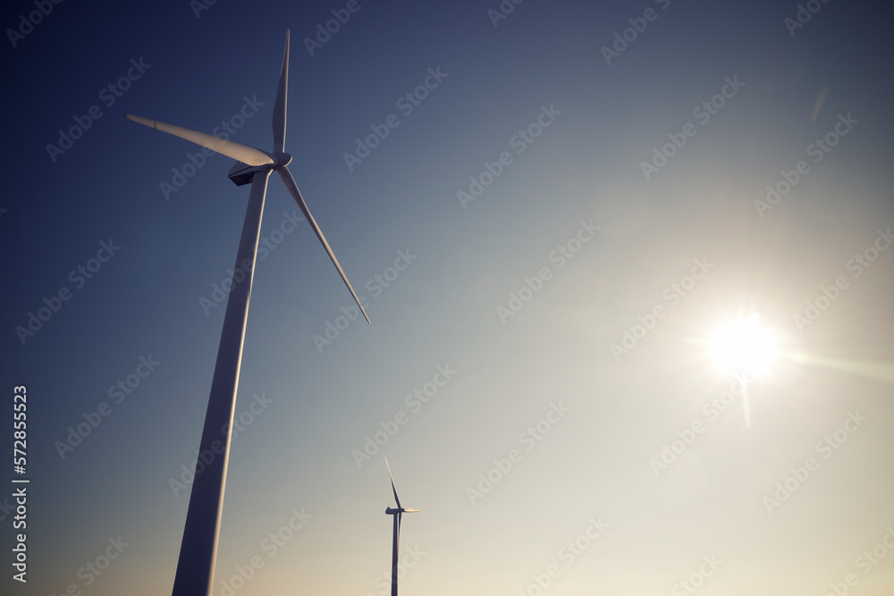 Wind turbine generators for renewable electric energy production