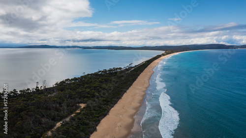 Wallpaper Mural view of the sea from the air Torontodigital.ca