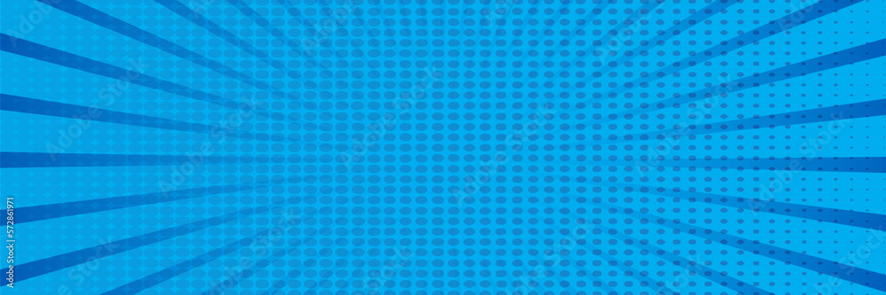 Blue pop art comic background. For speech bubble, message, text, book, cartoon cover, magazine. Cartoon halftone vintage backdrop. Retro pattern background for comic text. Sunburst background, vector Blue pop art comic background. For speech bubble, message, text, book, cartoon cover, magazine. Cartoon halftone vintage backdrop. Retro pattern background for comic text. Sunburst background, vector