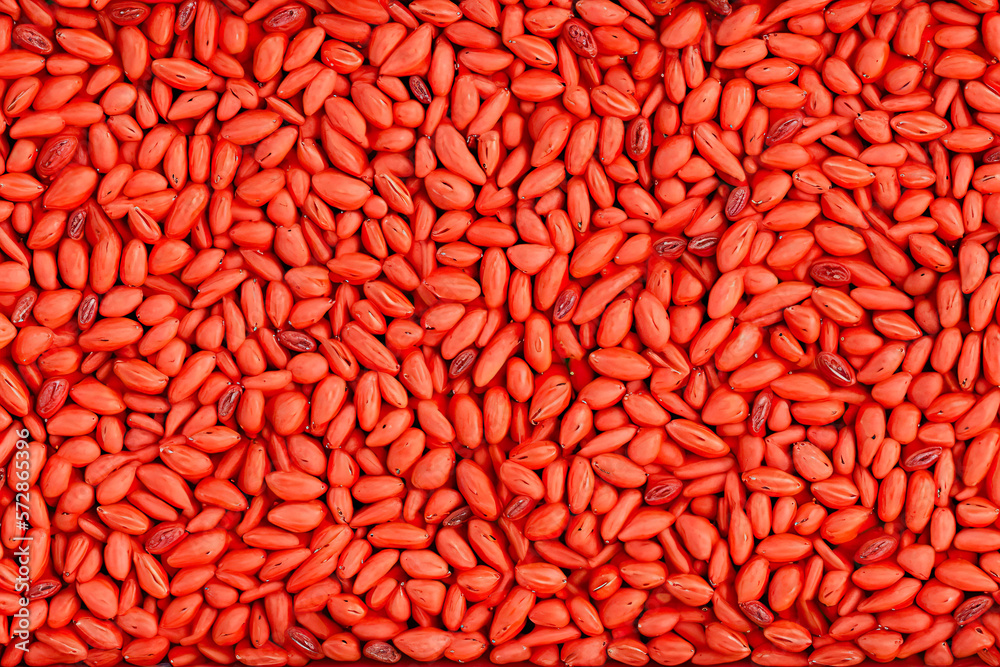 Goji berry background, natural texture. Generative AI. Goji berry background, natural texture. Generative AI.