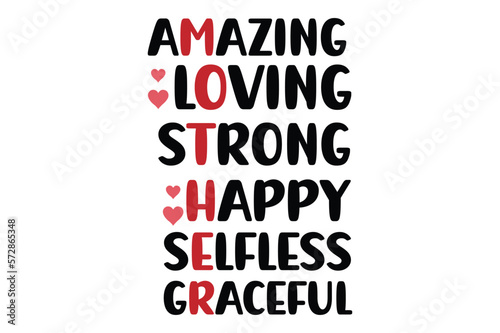 amazing loving strong happy selfless graceful