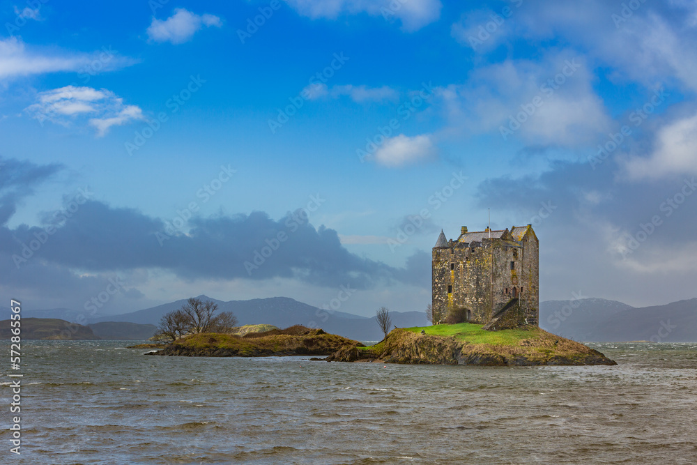 A castle in Scotland