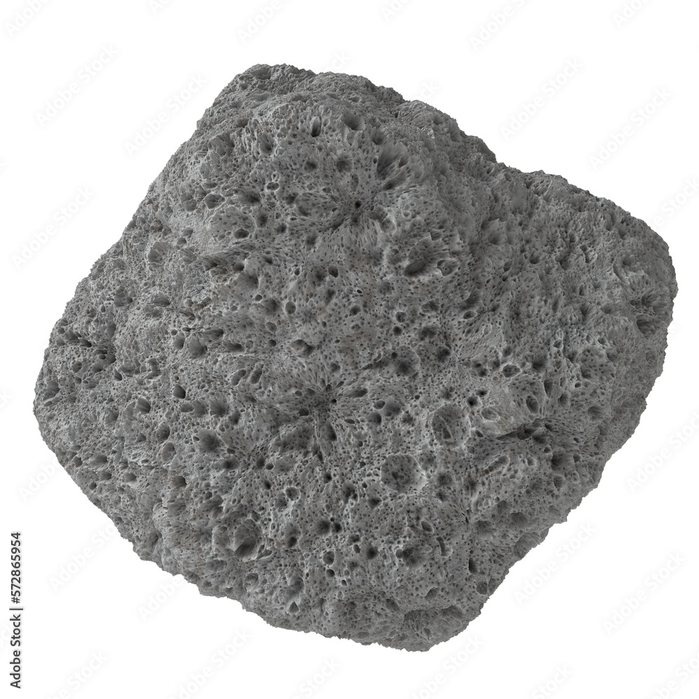 Asteroid Isolated transparent background 3D render
Asteroid Isolated transparent background 3D render