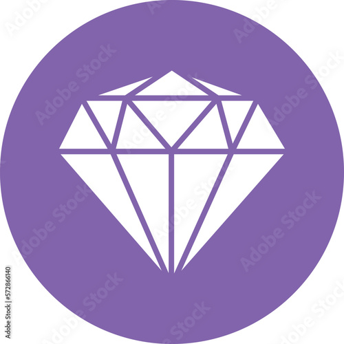 Diamond Vector Icon
