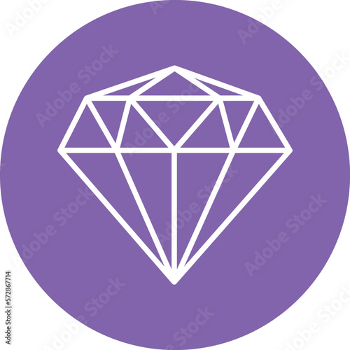 Diamond Vector Icon
