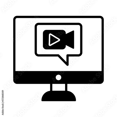 Video editor Vector Icon

