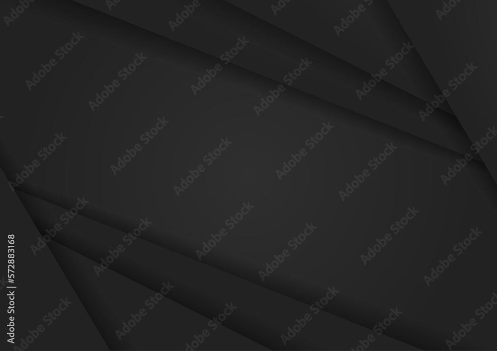 Abstract black paper background design with shadow Abstract black paper background design with shadow