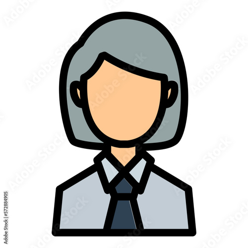 law advisor color line icon