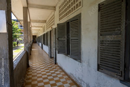 Tuol  Sleng   S 21  centre de torture khmer rouge     Phnom Penh