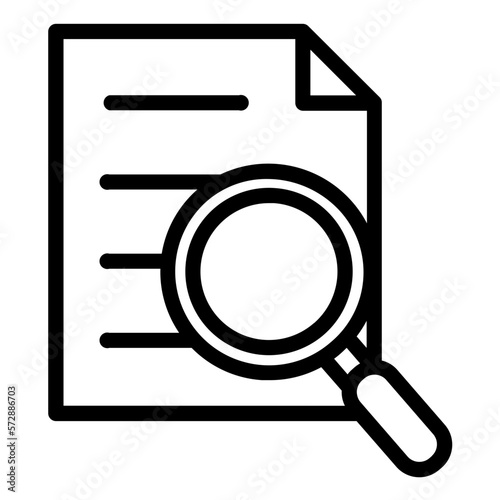 Audity outline icon