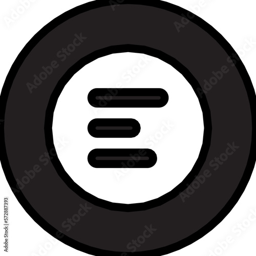 left alignment glyph icon
