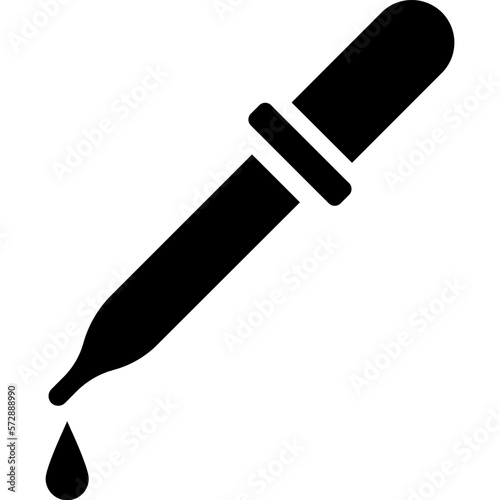 Chemical dropper Vector Icon which can easily modify or edit

