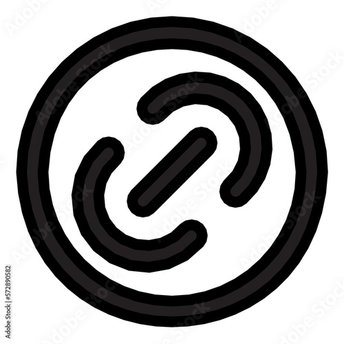 hyperlink line icon