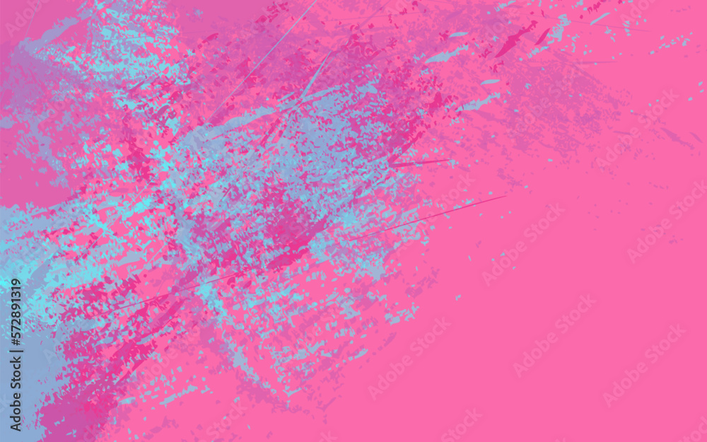 Obraz premium Abstract grunge texture paintbrush wall painting background vector