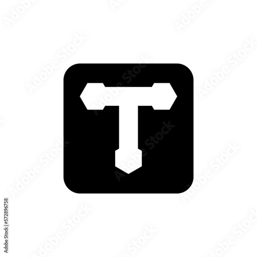 t logo 