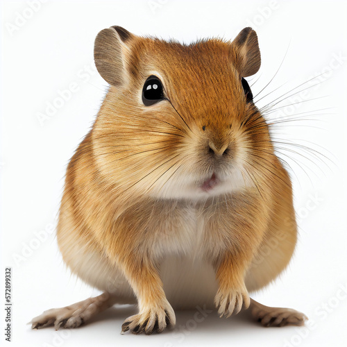 gerbil created witch Generative AI technology photo