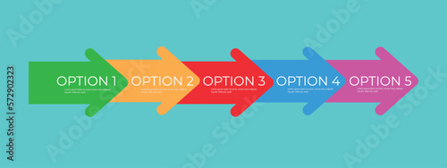 Step by step infographic design 3d boxes on plain background with numbers and text can be used for workflow layout, chart, diagram, number options, web design. Stock vector illustration Eps 10
