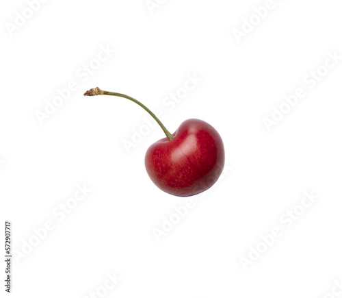 Tableau sur toile cherry isolated on transparent background
