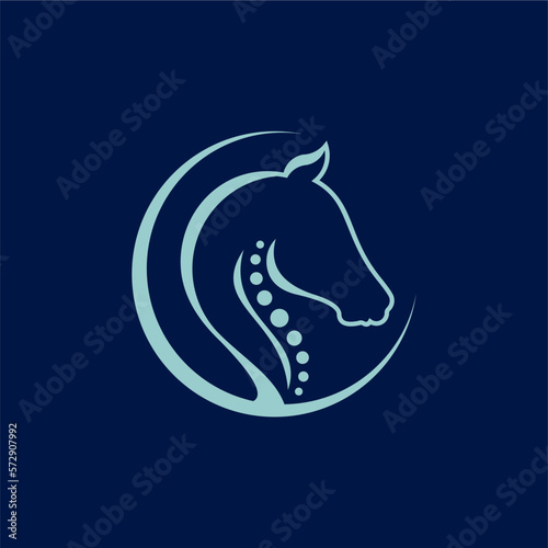 horse logo for medical company