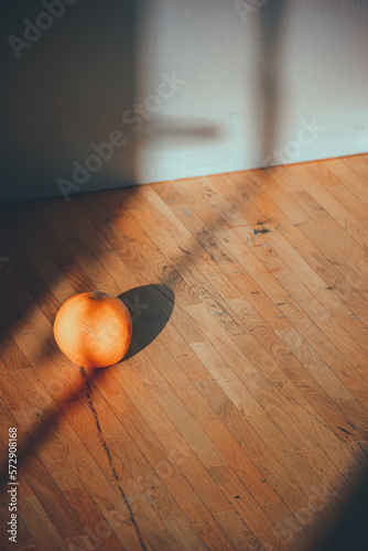 light bulb on wooden table