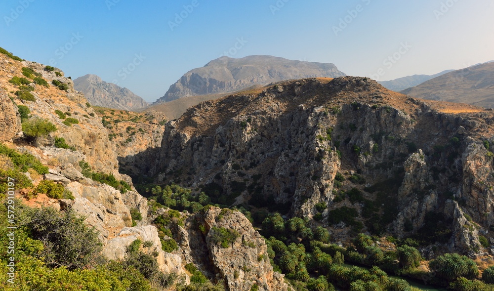 Palmenhain von Preveli an der Südküste von Kreta