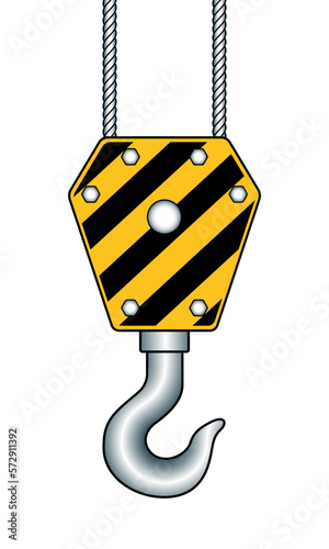 Crane lifting hook
