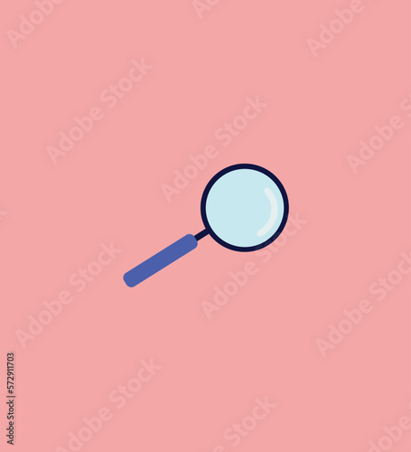 vector magnifying glass
