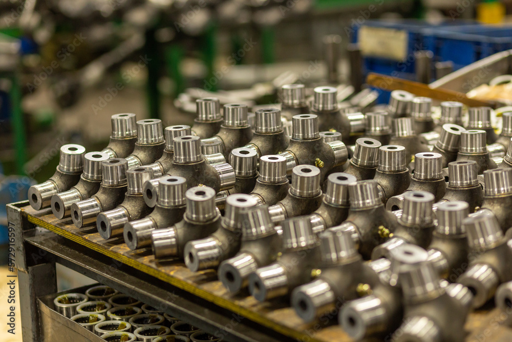 Universal joint crosses are on the workbench Universal joint crosses are on the workbench