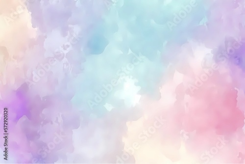 An abstract soft watercolor background. Watercolour wallpaper.