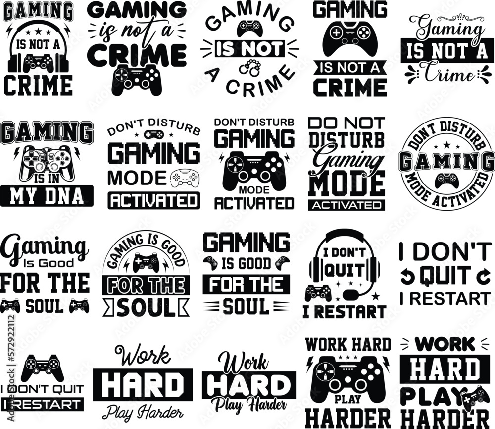 Gaming svg design,gamer svg design, svg, gaming svg cut files, svg, design, gaming typography, eps.