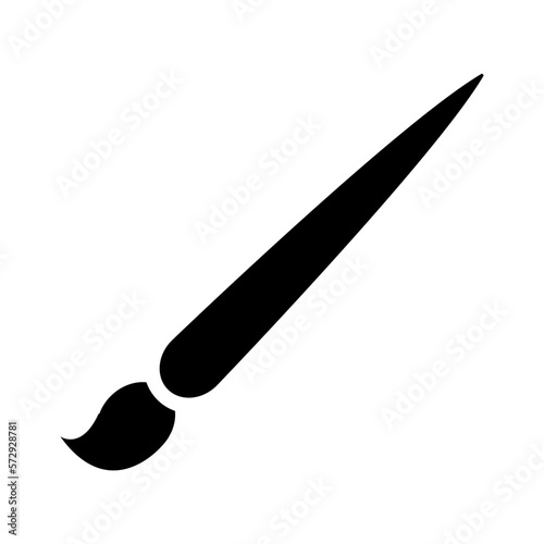 paint brush icon vector